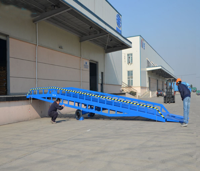 湖南移动式登车桥应用